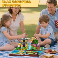 Magnetic Building Blocks with Iron Storage Box Set S4026