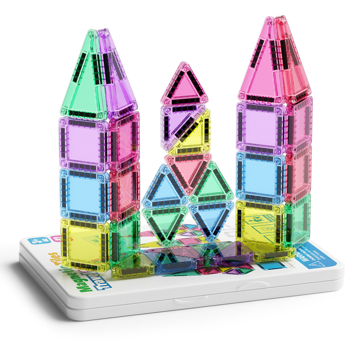 42PCS Magnetic Tiles Set S1099 image 12