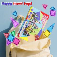42PCS Glitter Candy Colors Magnetic Tiles Set S1110 image 7