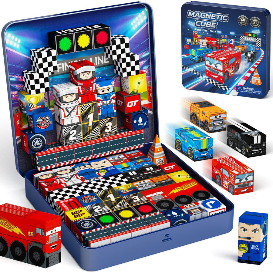 48 or 100 Racing Blocks? Choose the Scene You Want to Keep