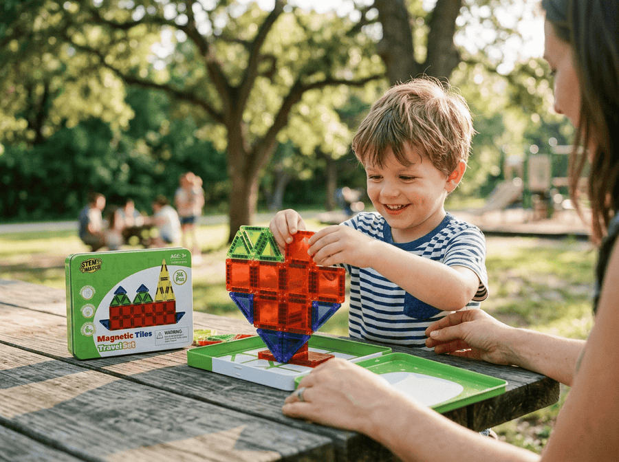 Why a 26-Piece Magnetic Tile Set Is the Best Starter Kit for Little Adventurers