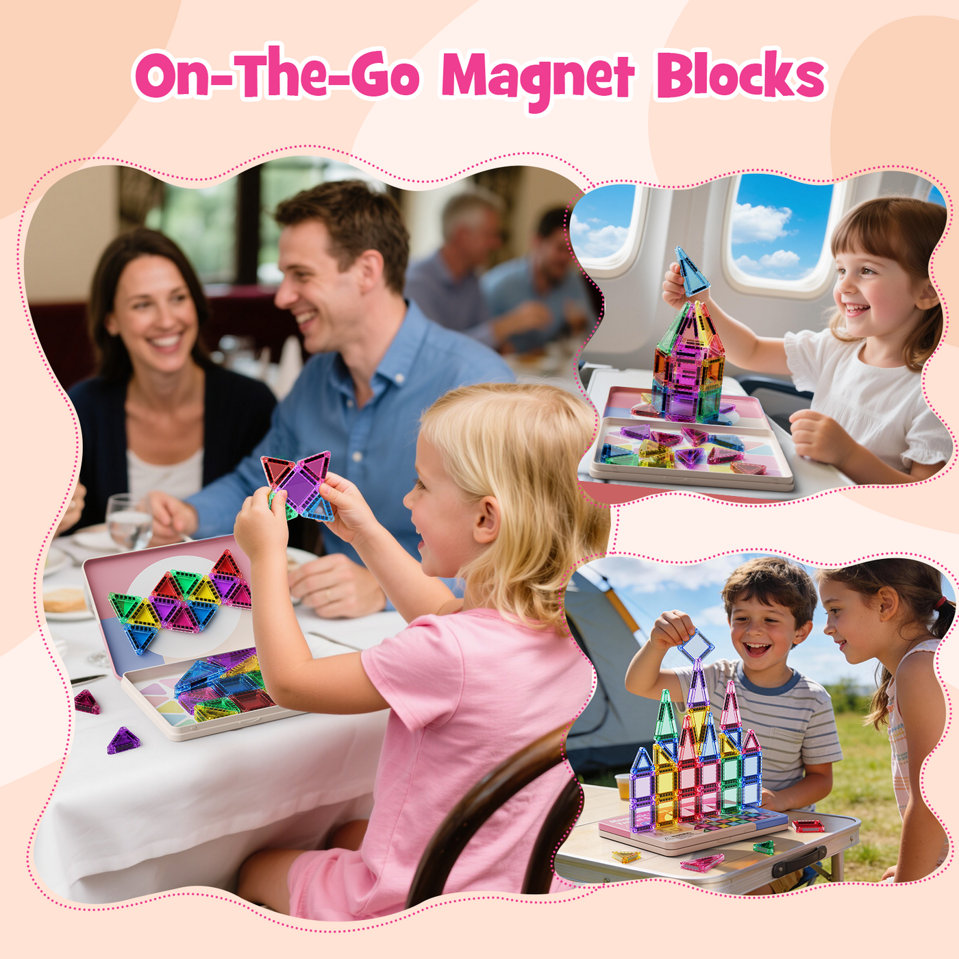 The 40–42 Piece Magnetic Tile Set: The Sweet Spot for Outdoor Family Play