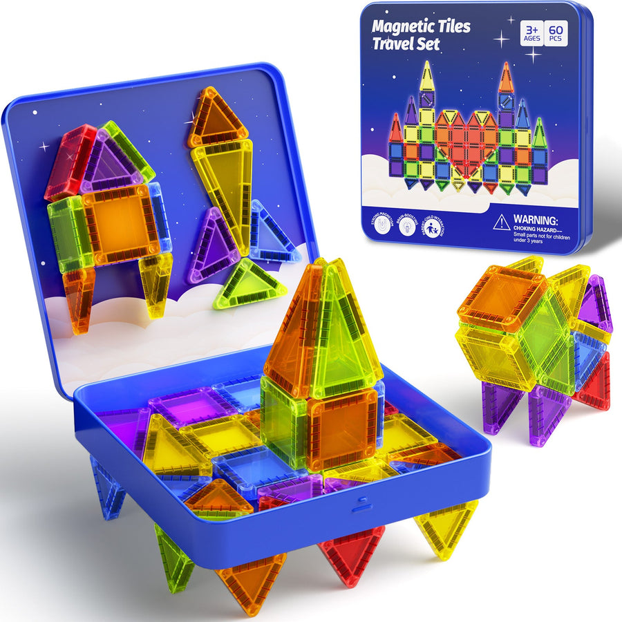 One Shared Build or Two? Choosing 40 or 60 Gem Magnetic Tiles