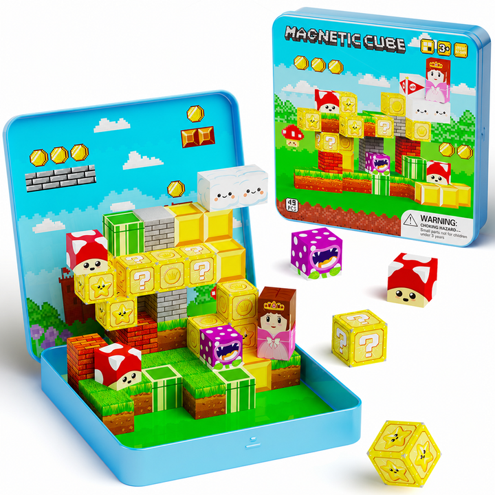 49PCS Game Character Magnetic Blocks (2cm) M-049