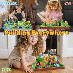 Magnetic Building Blocks with Iron Storage Box Set S4026