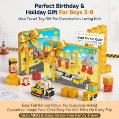 100PCS Engineering Construction Magnetic Blocks Travel Kit GC-100
