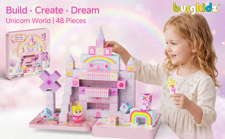 48PCS Unicorn Blocks (2cm) DJS-048