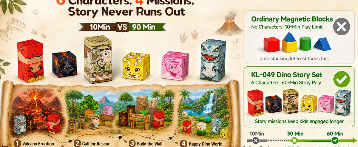 49PCS Dinosaur Blocks (2cm) KL-049 image 2