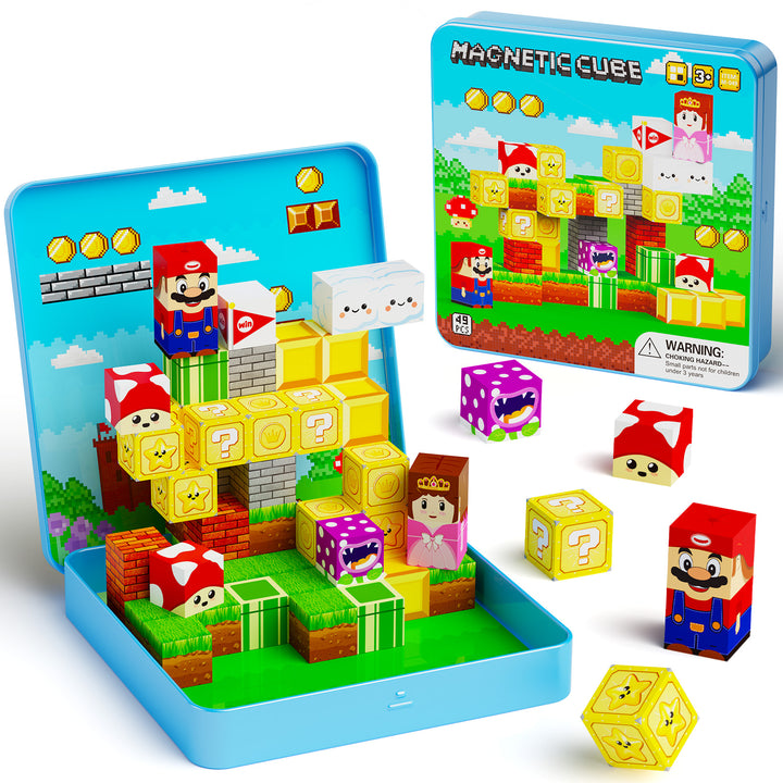 49PCS Game Character Magnetic Blocks (2cm) M-049