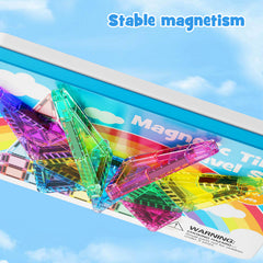 40PCS Candy Colors Magnetic Tiles Set S1103 image 10