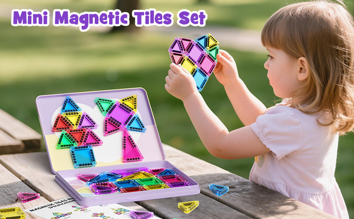 42PCS Candy Colors Magnetic Tiles Set S1106