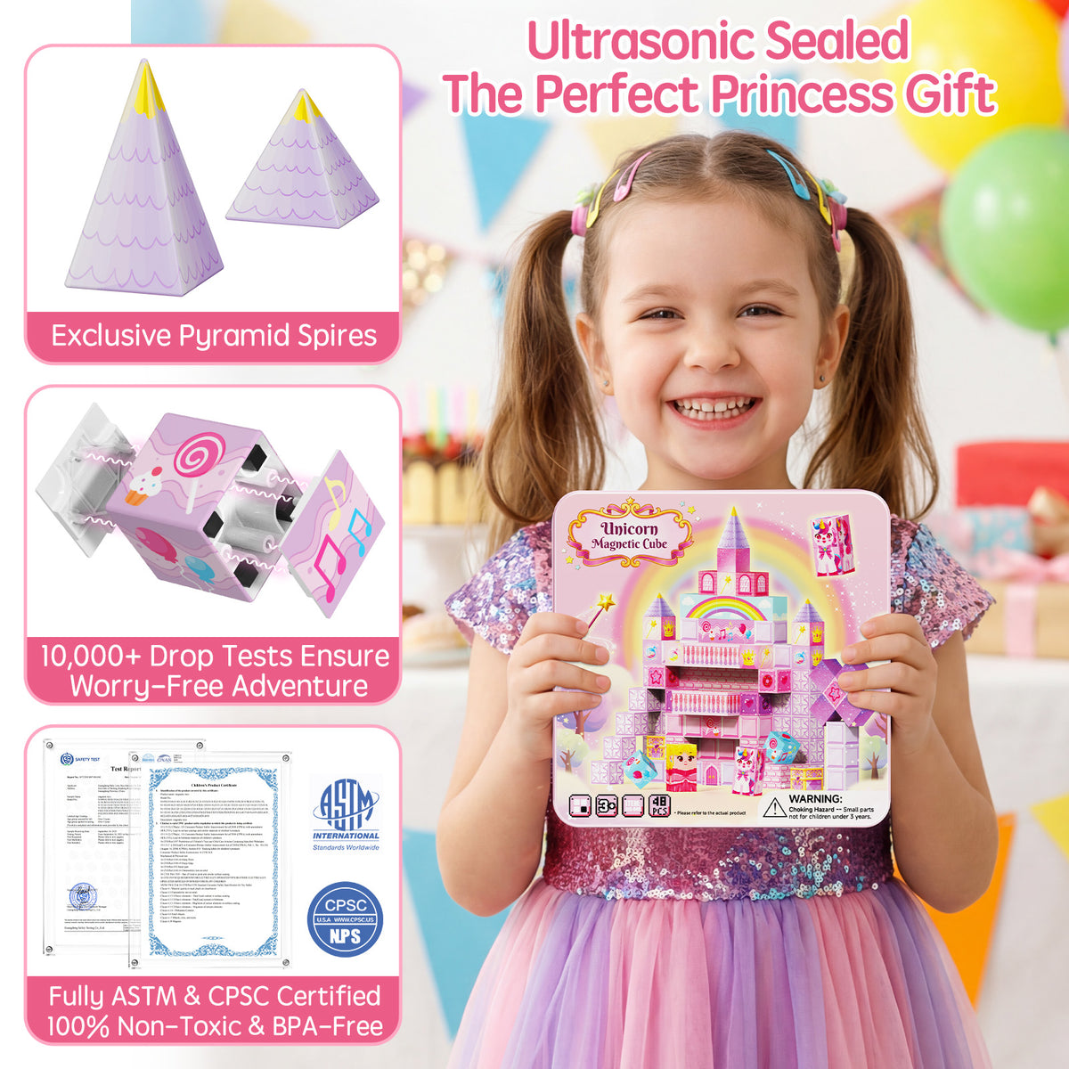 48PCS Unicorn Blocks (2cm) DJS-048 image 7