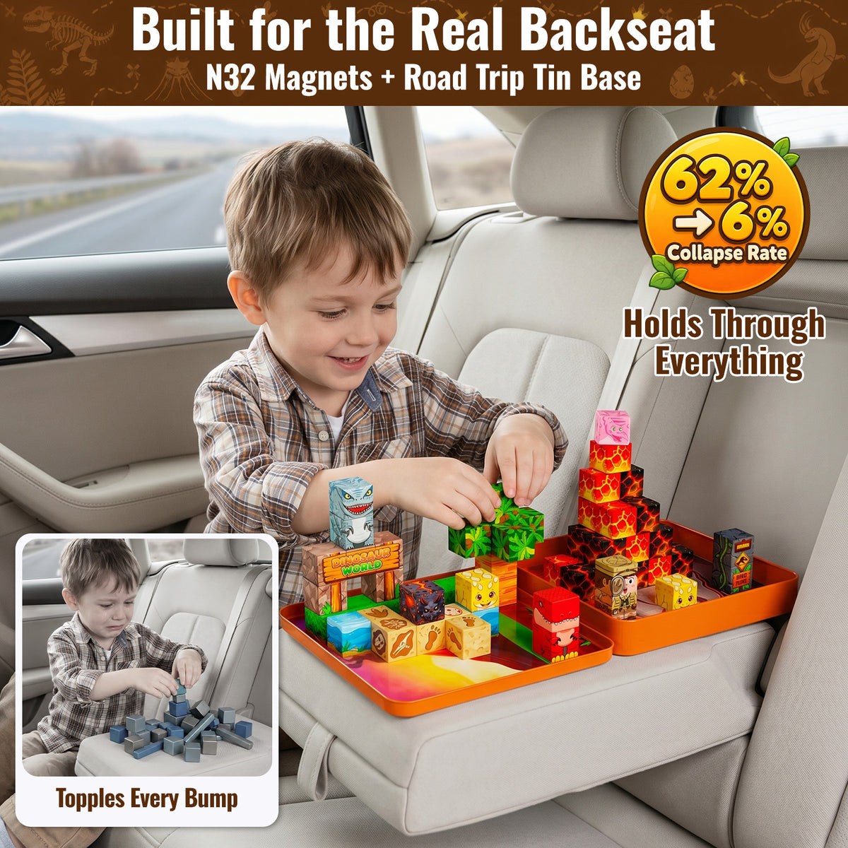 49PCS Dinosaur Blocks (2cm) KL-049 image 2