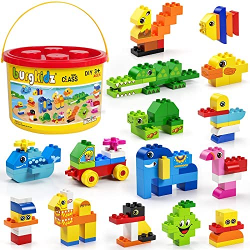 Large Building Blocks, 135 Pieces Kids Toddler Educational Toy